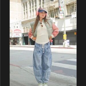 Very J Light Blue Boyfriend Jeans